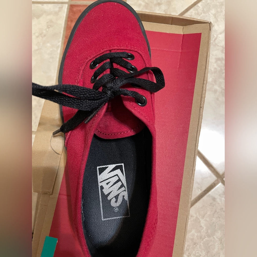 Vans Women's Bold Red Sneakers